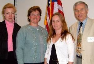 Kingston workshop speakers Sue McDonough, Dr. Beverly Blinn-Knapp, Deputy Andrea Fister, and Dr. Harold Hovel.